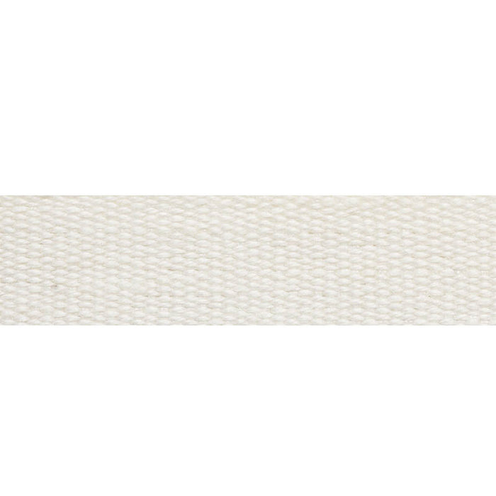 Schumacher Mathias Linen Tape Narrow Ivory Trim 76834