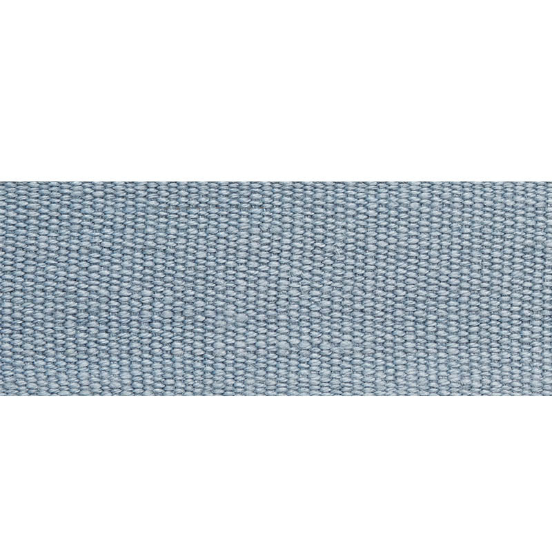 Schumacher Mathias Linen Tape Medium Sky Trim 76860