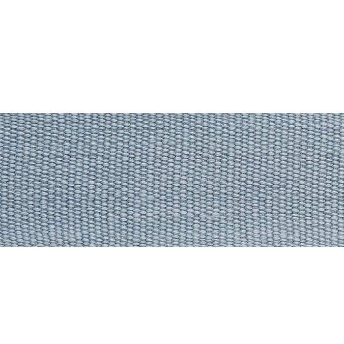 Schumacher Mathias Linen Tape Medium Sky Trim Sample 76860