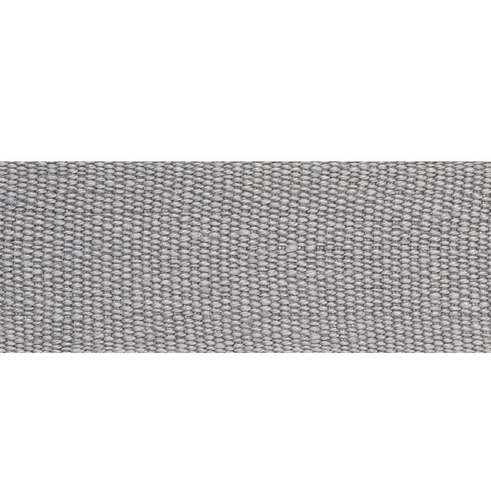 Schumacher Mathias Linen Tape Medium Grey Trim Sample 76862