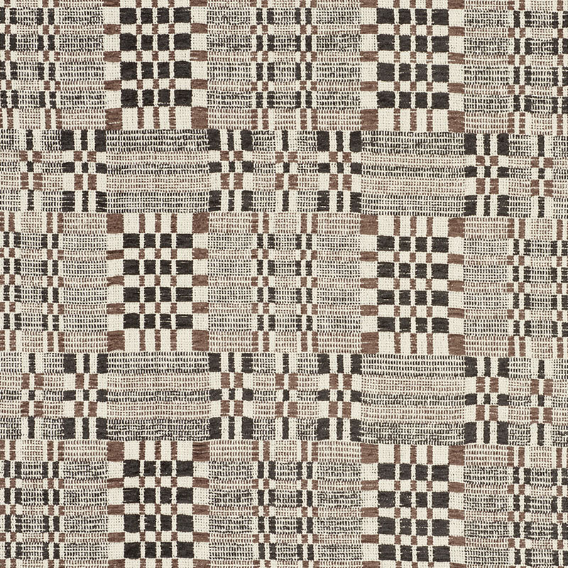 Schumacher Brimfield Cinder Fabric 76942