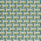 Schumacher Saxon Epingle Peacock Fabric Sample 76970