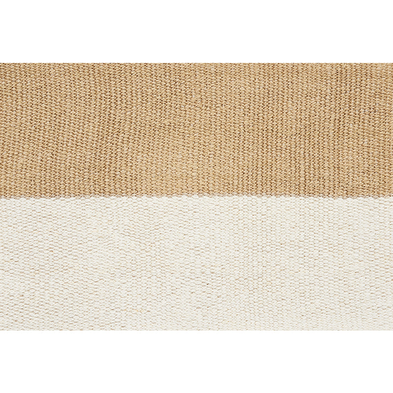 Schumacher Modern Neutral IIi Wide Tape White & Gold Trim 77050