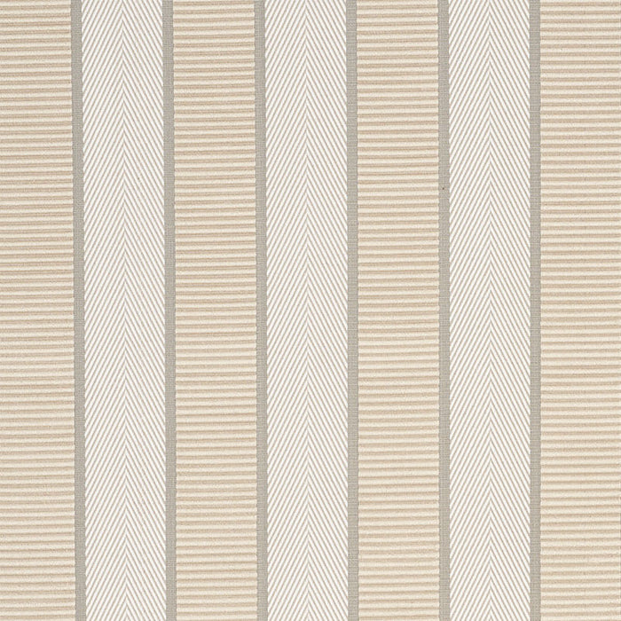 Schumacher Ribbon Stripe Champagne Fabric 77101