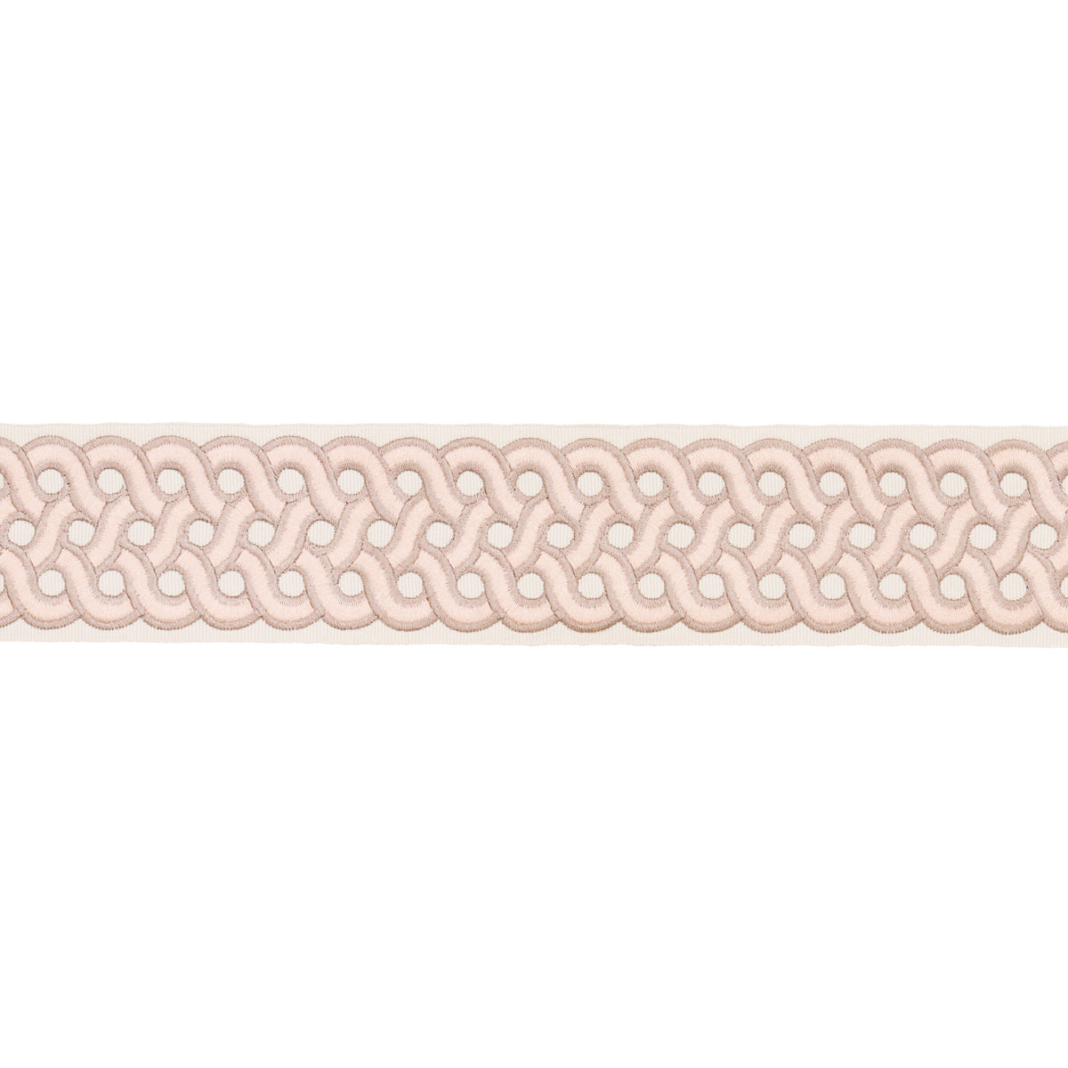 Schumacher Mandeville Tape Blush Trim 77152