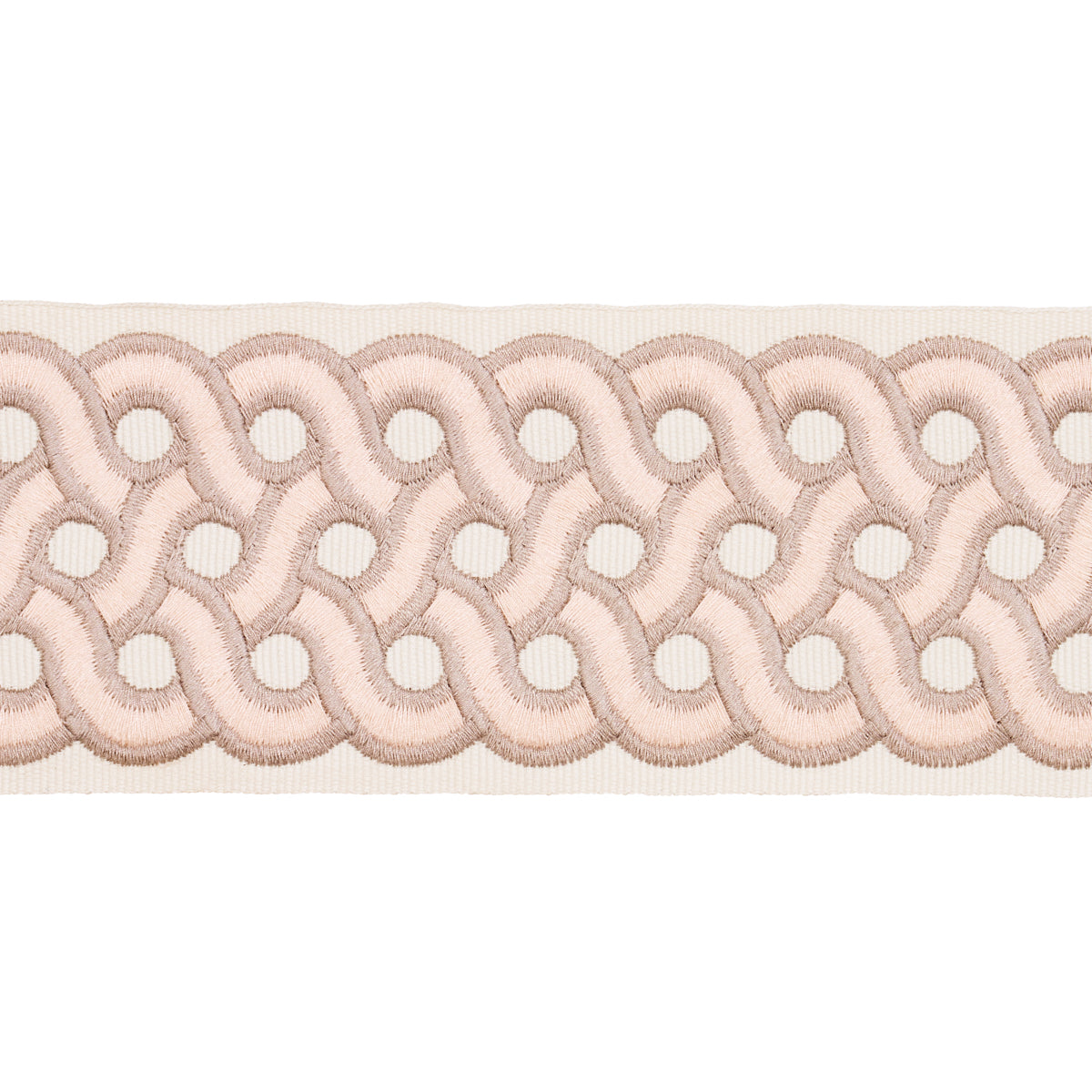 Schumacher Mandeville Tape Blush Trim 77152