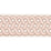 Schumacher Mandeville Tape Blush Trim Sample 77152