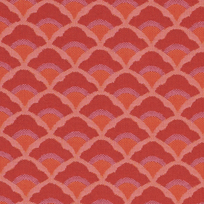 Schumacher Wilhelm Coral Fabric 77181