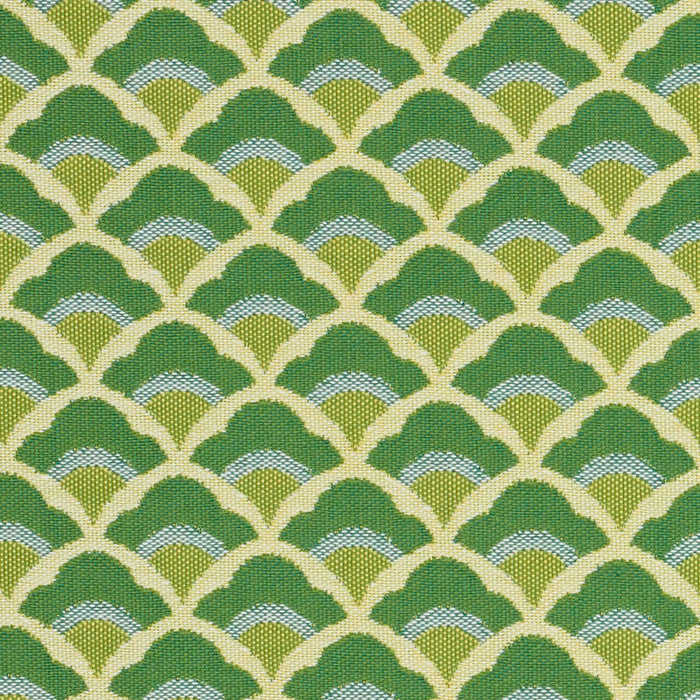 Schumacher Wilhelm Kelly Green Fabric 77182