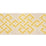 Schumacher Chesterton Tape Yellow Trim Sample 77220