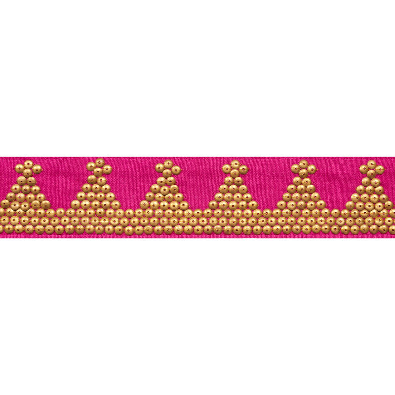 Schumacher Tim Tim Tape Magenta Trim 77251