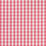 Schumacher Elton Cotton Check Magenta Fabric 77310