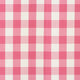 Schumacher Camden Cotton Check Magenta Fabric 77321