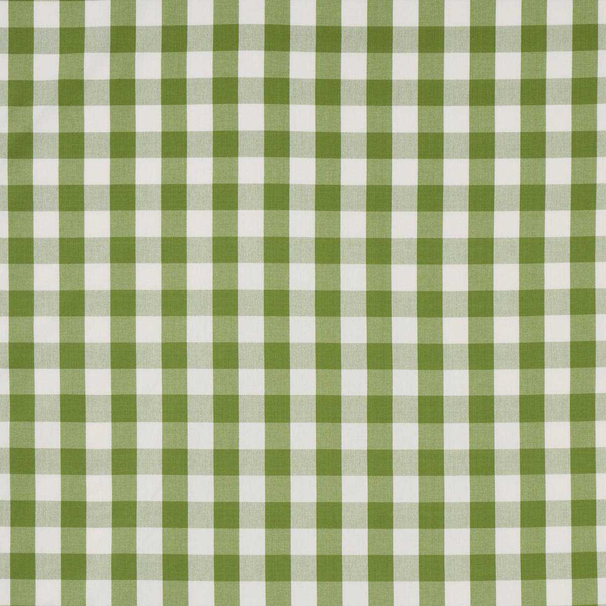 Schumacher Camden Cotton Check Leaf Fabric 77322