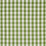 Schumacher Camden Cotton Check Leaf Fabric Sample 77322