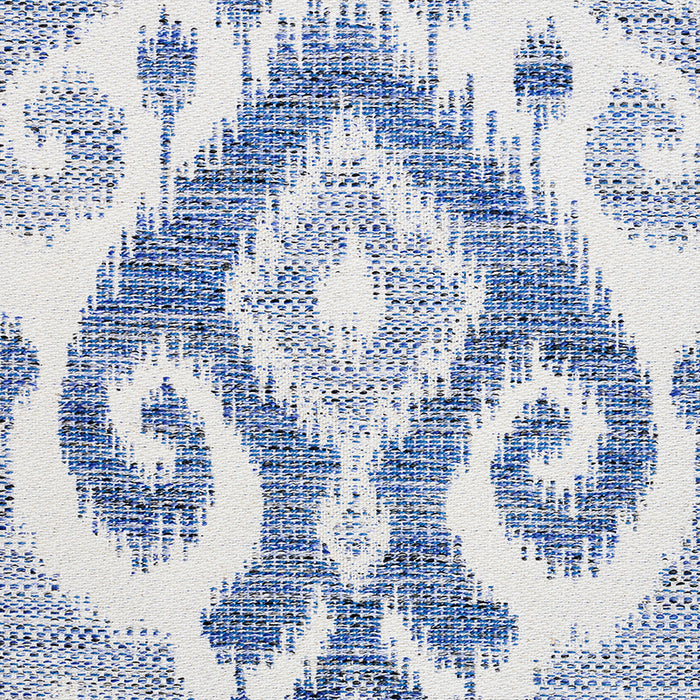 Schumacher Dedra Indigo Fabric 77362