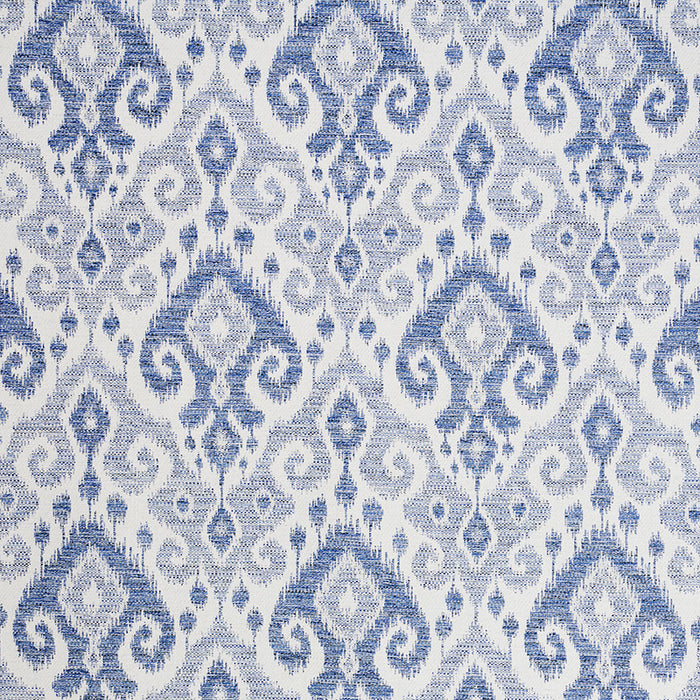 Schumacher Dedra Indigo Fabric Sample 77362