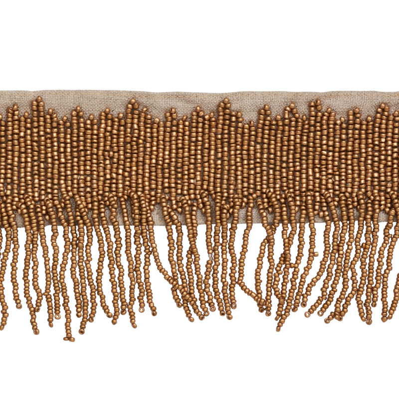 Schumacher Starling Beaded Fringe Gold Trim 77372