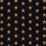 Schumacher Star Epingle Black Fabric 77420