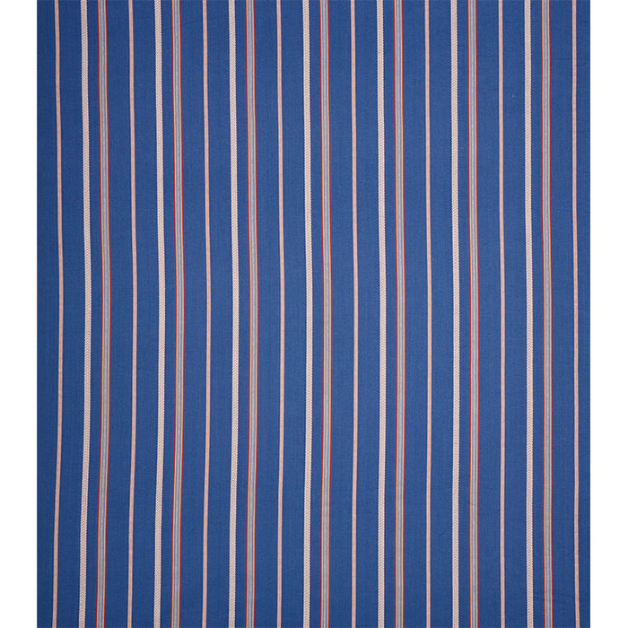 Schumacher Kayenta Stripe Blue Fabric 77451