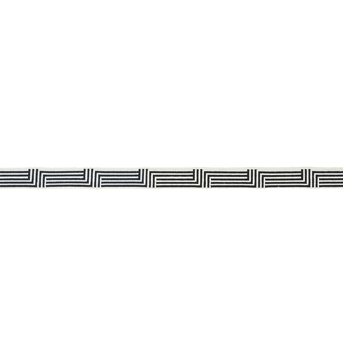 Schumacher Osilas Tape Black Trim Sample 77471