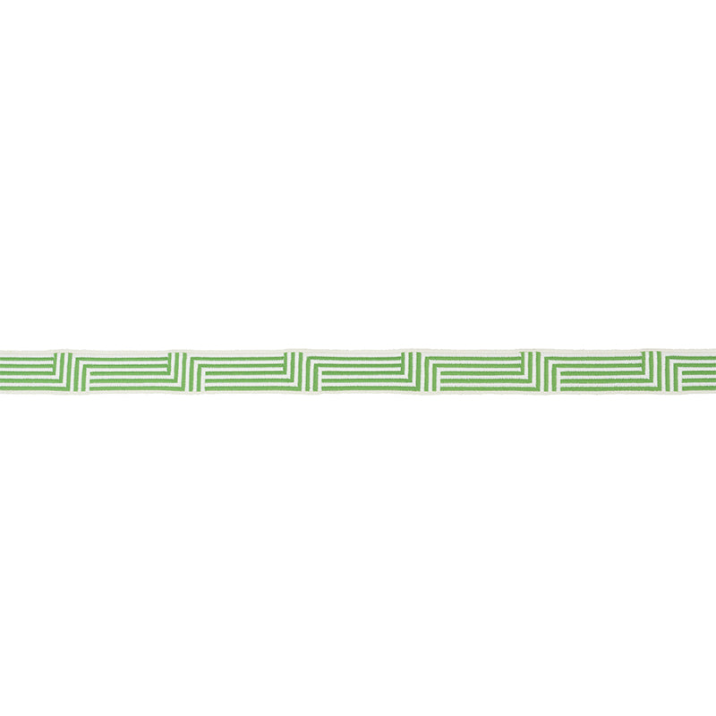 Schumacher Osilas Tape Green Trim 77472