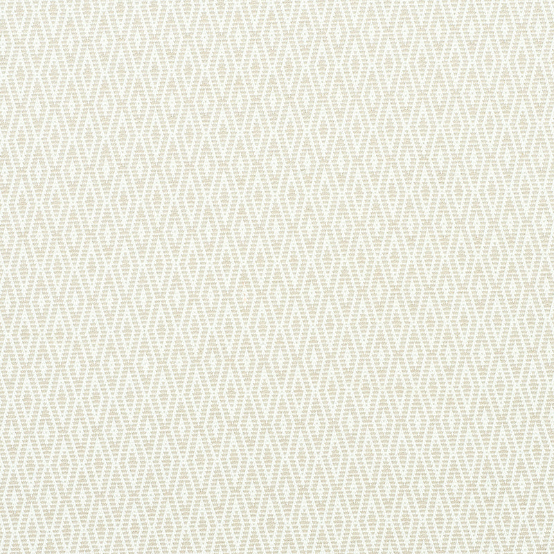 Schumacher Derby Diamond Performance Ivory Fabric 77520