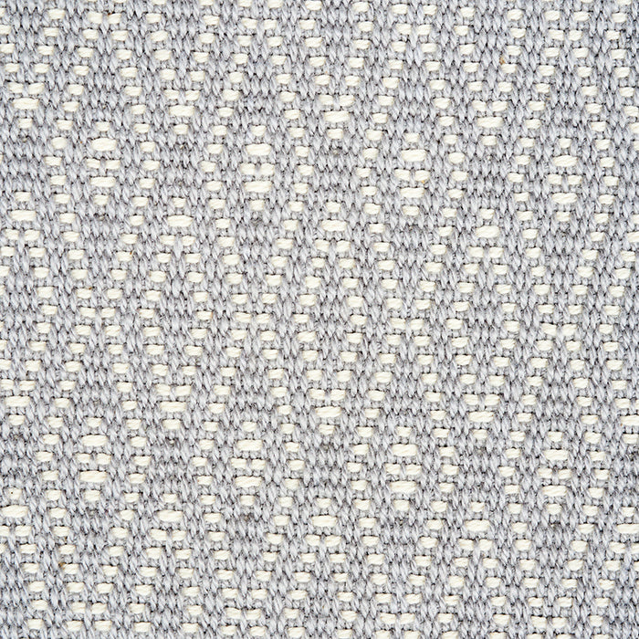 Schumacher Derby Diamond Performance Grey Fabric 77521