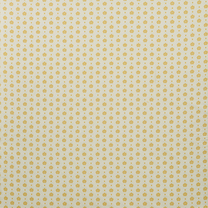 Schumacher Brunel Yellow Fabric Sample 77532