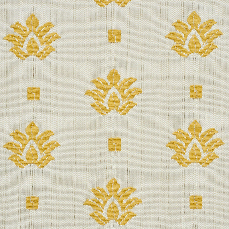 Schumacher Brunel Yellow Fabric 77532