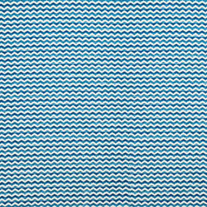 Schumacher Roebuck Performance Blue Fabric 77541