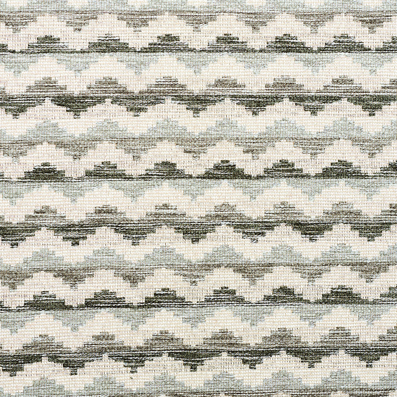 Schumacher Roebuck Performance Grey Fabric 77542