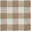 Schumacher Barnes Performance Check Natural Fabric 77551