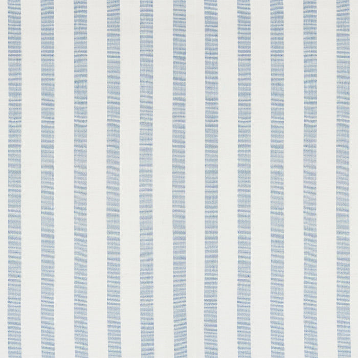 Schumacher Ketley Performance Stripe Blue Fabric 77562