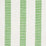 Schumacher Ketley Performance Stripe Green Fabric 77565