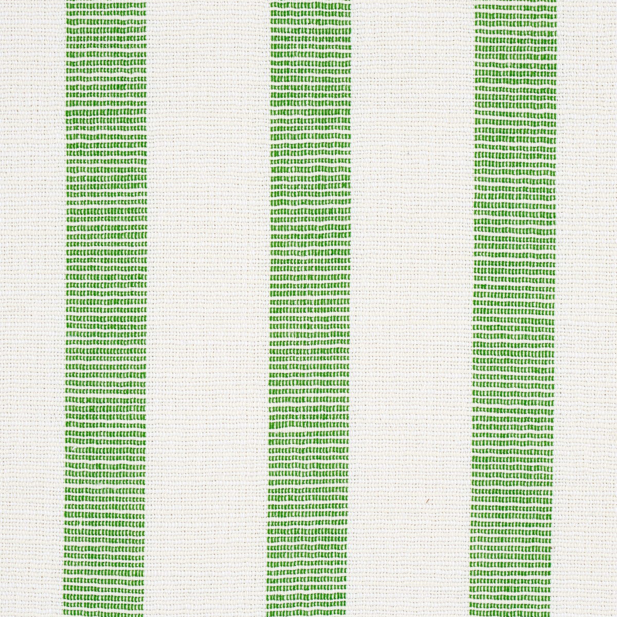 Schumacher Ketley Performance Stripe Green Fabric 77565