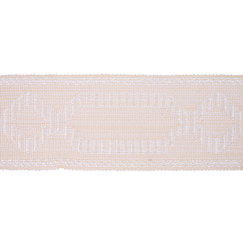 Schumacher Briar Raffia Tape Ivory Trim Sample 77580