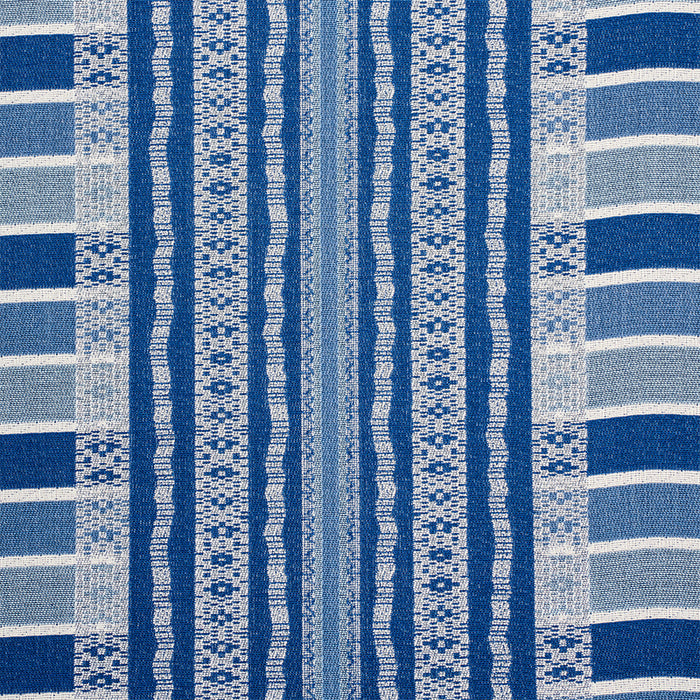 Schumacher Atchison Blue Fabric 77610