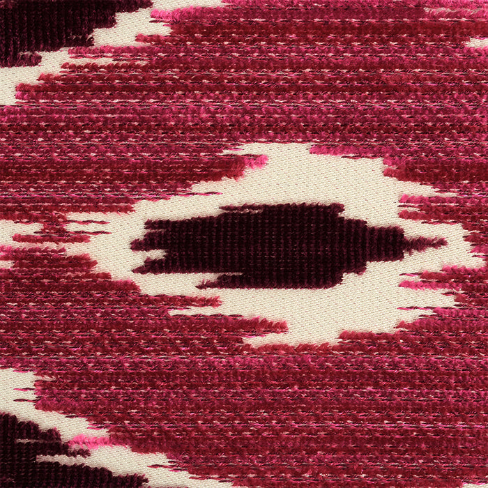 Schumacher Xenia Velvet Tape Magenta Trim Sample 77631