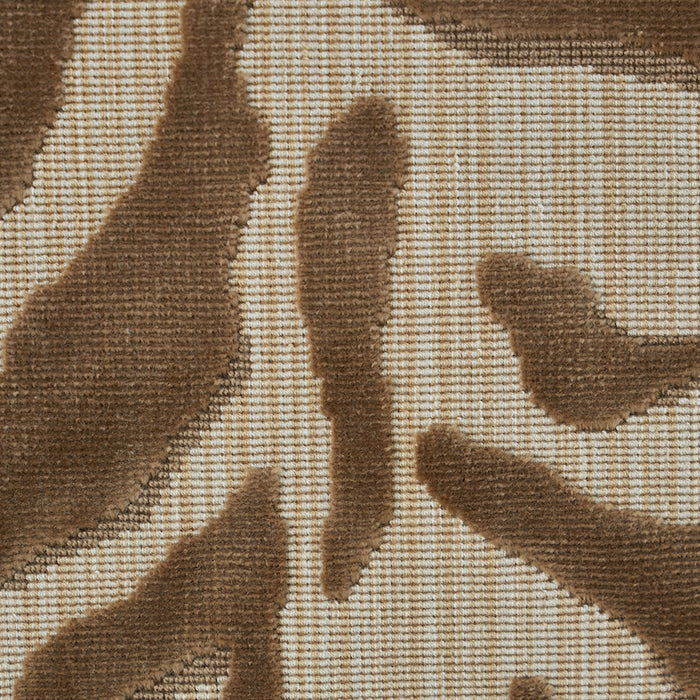 Schumacher Regine Strie Velvet Beige Fabric 77770