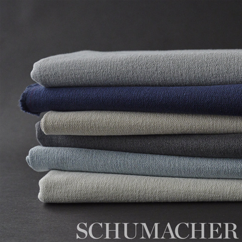 Schumacher Albert Performance Cotton Sky Fabric Sample 77803