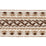 Schumacher Loveland Trim Brown Trim Sample 78162