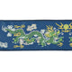 Schumacher Lili Dragon Tape Blue Trim 78171