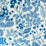 Schumacher Emaline Embroidery Blue Fabric Sample 78311