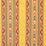 Schumacher Zarzuela Stripe Embroidery Saffron Fabric 78391