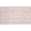 Schumacher Arbela Hand Blocked Tape Pink Trim 78442