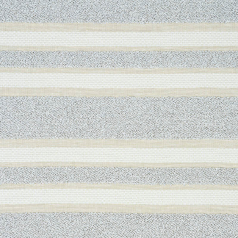 Schumacher Ohara Stripe Indoor/Outdoor Grey Fabric 78490