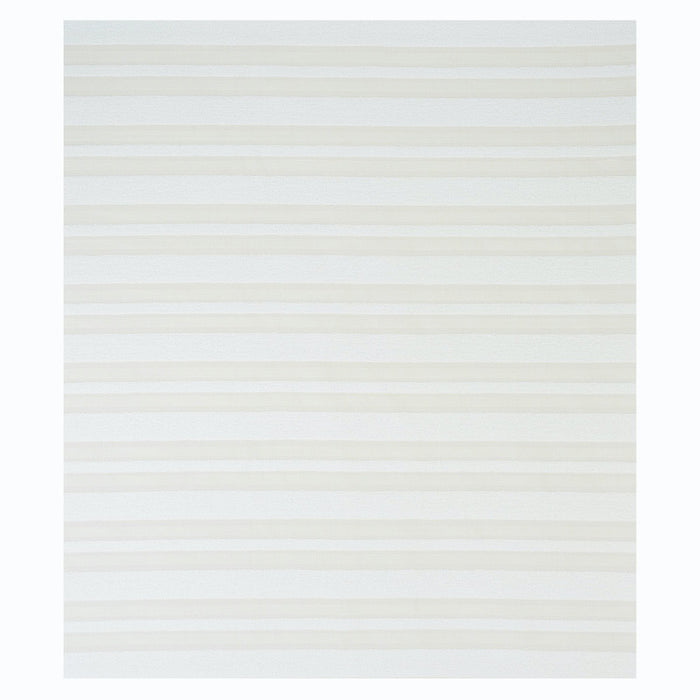 Schumacher Ohara Stripe Indoor/Outdoor Ivory Fabric Sample 78491