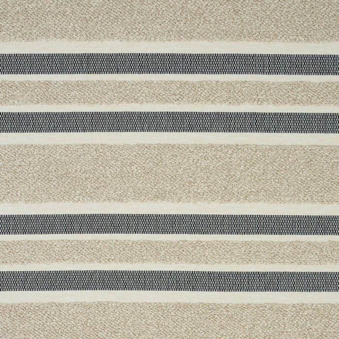 Schumacher Ohara Stripe Indoor/Outdoor Taupe Fabric 78492