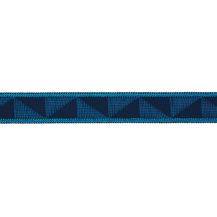 Schumacher Teague Tape Indoor/Outdoor Blue Trim 78530